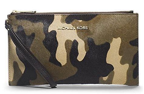 michael kors bedford large calf hair wristlet|Bedford Large Embossed.